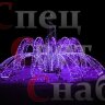 Светодиодный фонтан "Симфония" Фиолетовый 